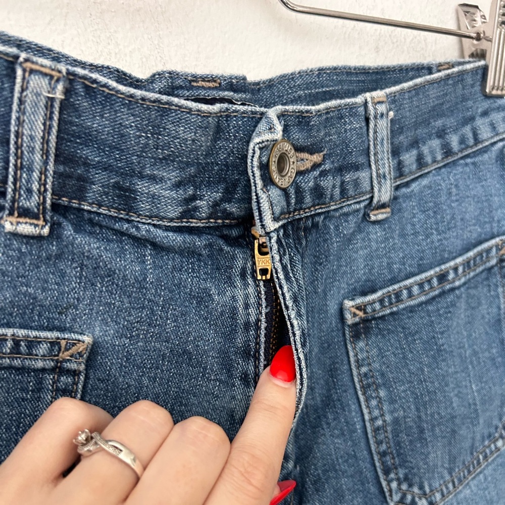 Y2K Gap Size 2 Classic Blue Denim Women's Shorts - Picture 5 of 6